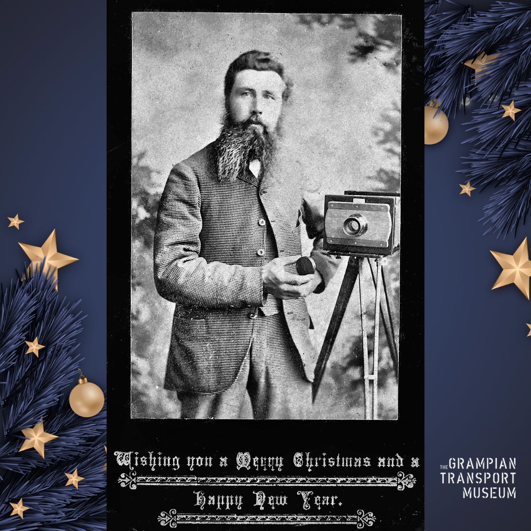 This year, GMT wishes you a Happy Christmas and a Happy New Year using a 140-year-old card produced by our famous Postie Andrew Lawson! 
Happy Christmas to all our members, staff, and readers!
Grampian Transport Museum. 
#christmas
#aberdeen
#aberdeenshire
#archives