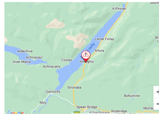 trafficscotland's tweet photo. NEW ❗️⌚️18:04

#A82 

The #A82 is closed in both directions south of Spean Bridge due to a road traffic incident. 

Road users are advised to use an alternative route!

#PlanAhead 

@NWTrunkRoads https://t.co/xHrZmeNxKc