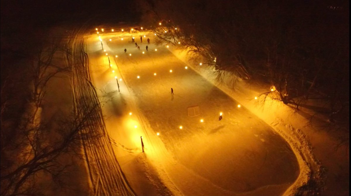 Duncan Gardens on the LaSalle River, in LaSalle,MB. 
Great place to skate and enjoy family time! 
<a href="/DarrenDreger/">Darren Dreger</a>