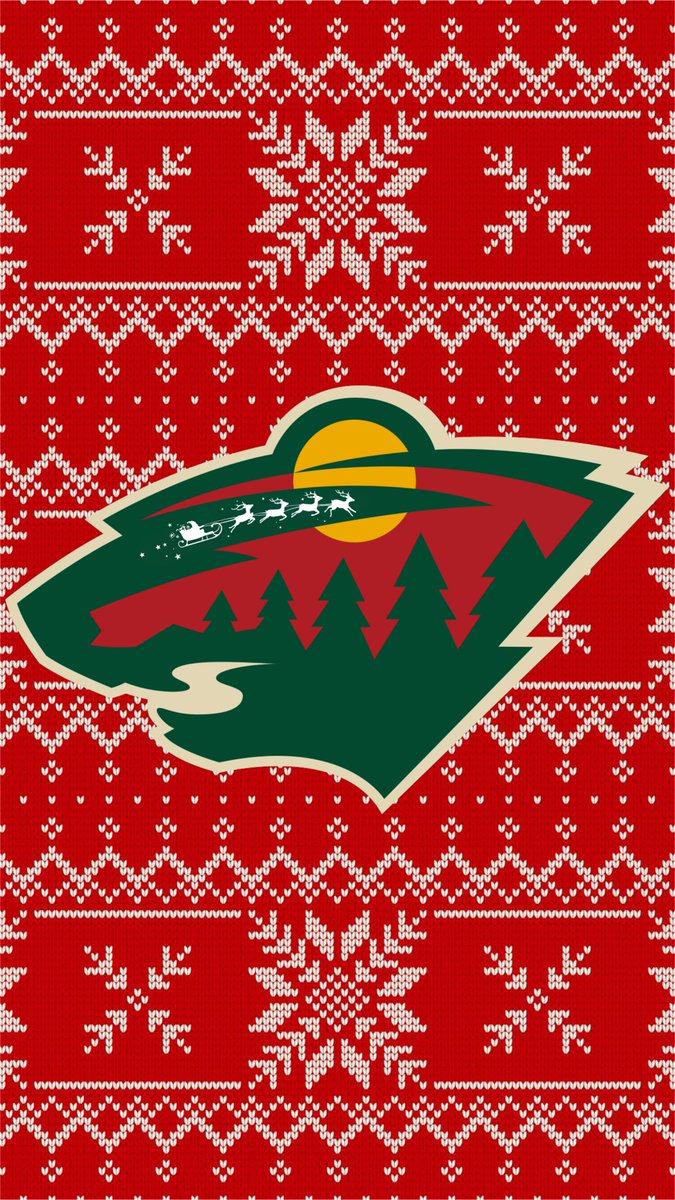 The @mnwild clearly have the best holiday appropriate logo in sports :) Merry Christmas!