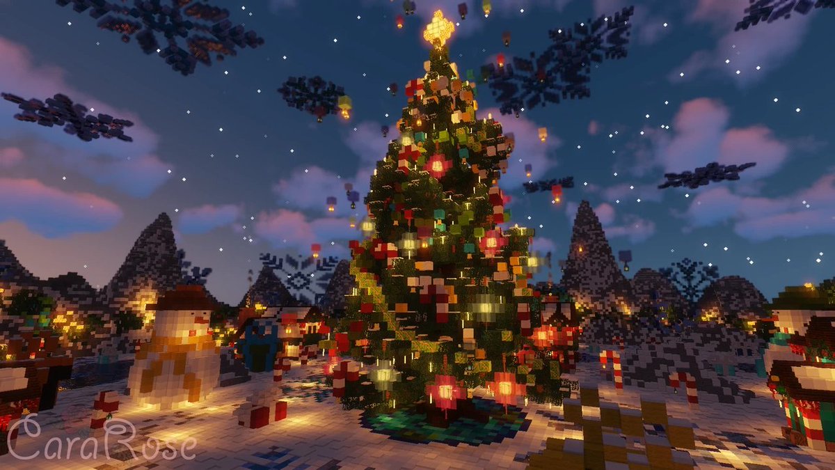 minecraft_fra's tweet photo. Passez un bon réveillon de Noël et profitez de vos proches ❤️! 🎄🎁
#CMOFF #Minecraft https://t.co/cXEQDGMbeI