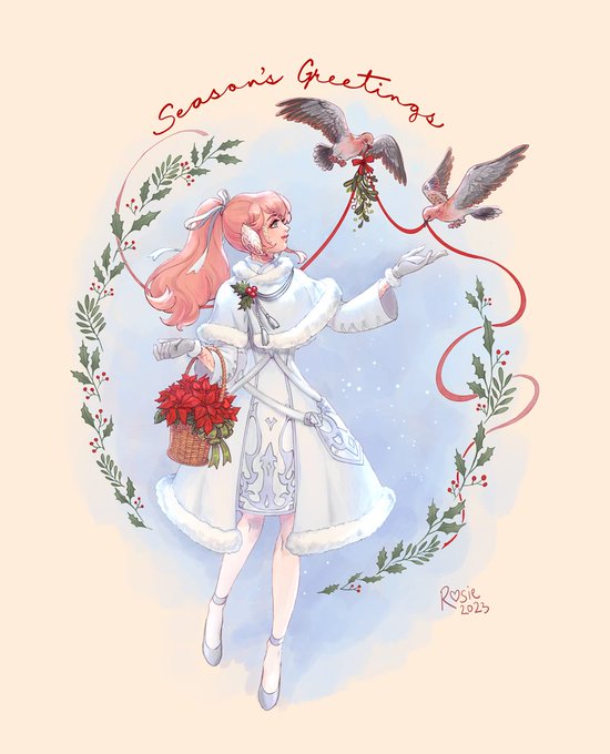 「dress merry christmas」 illustration images(Latest)