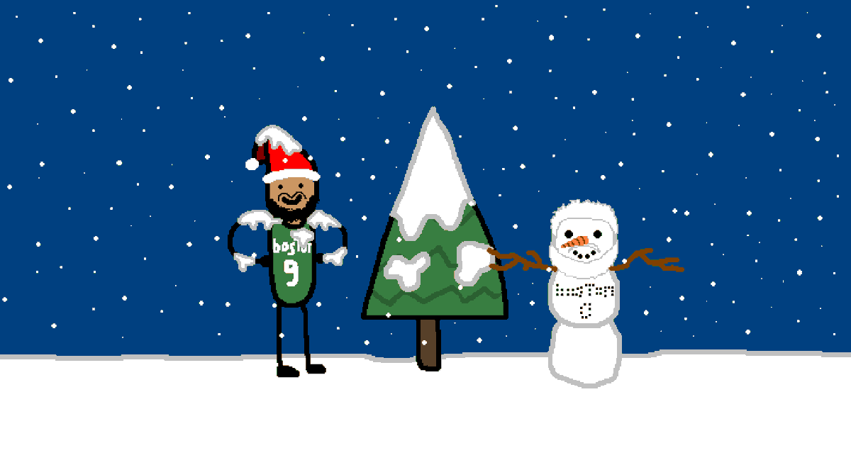 nba_paint's tweet photo. I'm dreaming of a Derrick White Christmas. https://t.co/Y4ORGF84qL