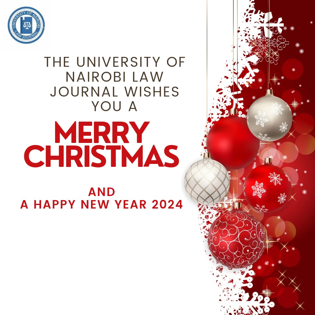 The University of Nairobi Law Journal (UNLJ) tweet media