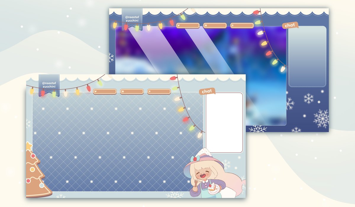 I updated my 2022 winter overlay just so I can use it for 1 whole week ❄️

good priorities ? maybe 👍

#vtuberassets #overlaydesign