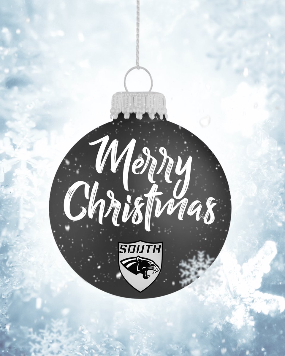 Happy Holidays! May you be surrounded by love, laughter, and joy!

-Panther Football

#ILoveSouth
#GoPanthers