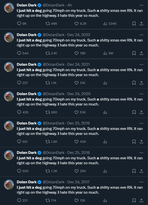DolanDark's tweet photo. @Pyrocynical bro thinks he's him https://t.co/n3l5tbvFDB
