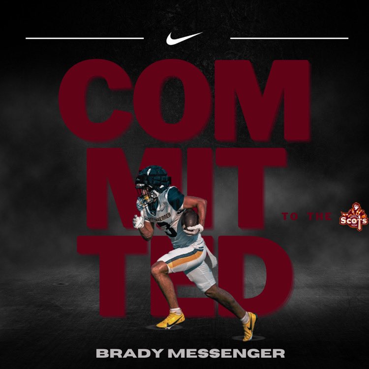 Excited to announce my commitment to Maryville College!! Go Scots!!⚔️⚔️