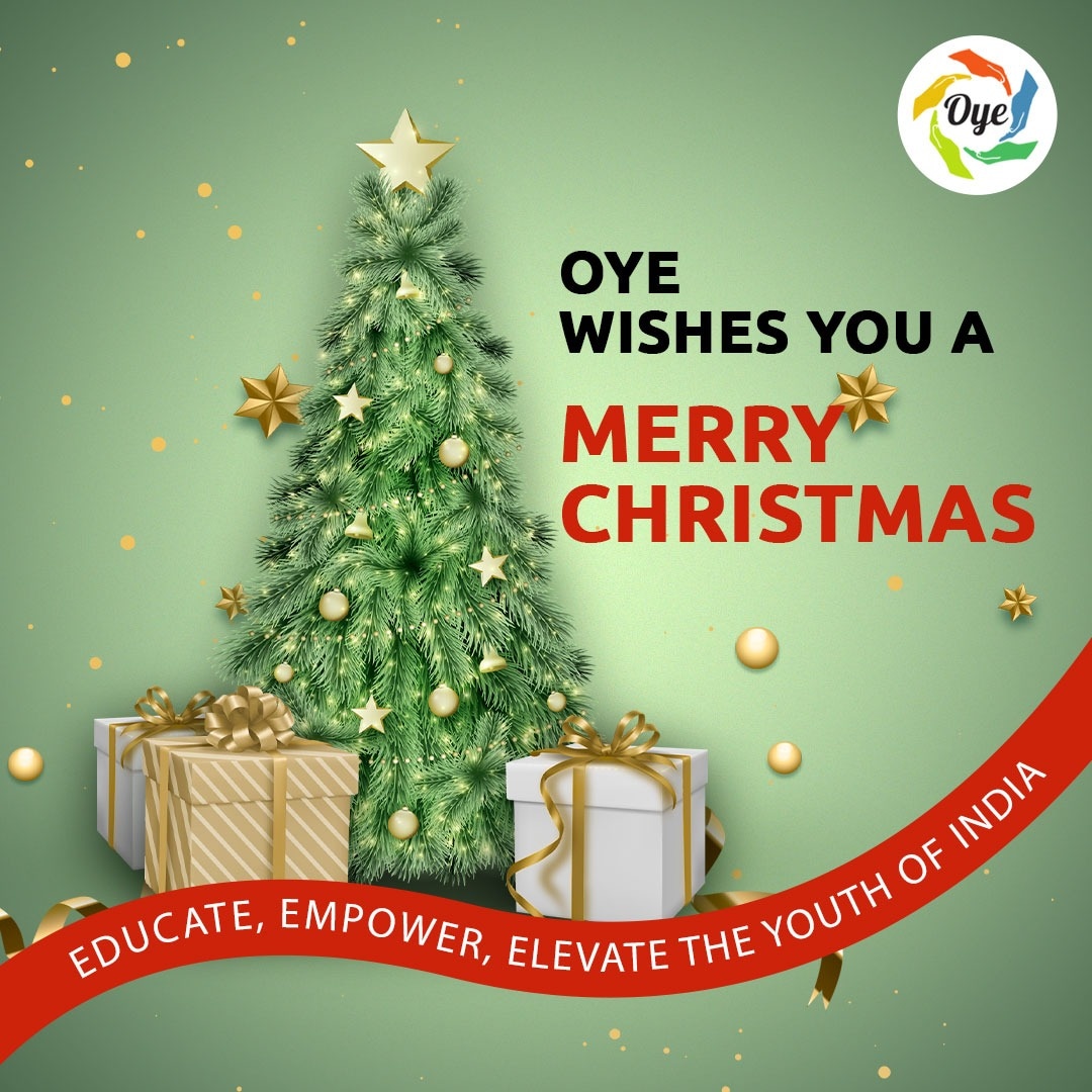 OYE_India's tweet photo. This Christmas, join us in spreading warmth, love, and cheer!

Together, we've woven a tapestry of compassion, embracing those who need it most. 

Happy holidays from our #OYE family to yours #SeasonOfGiving https://t.co/hHzCiVGWSu