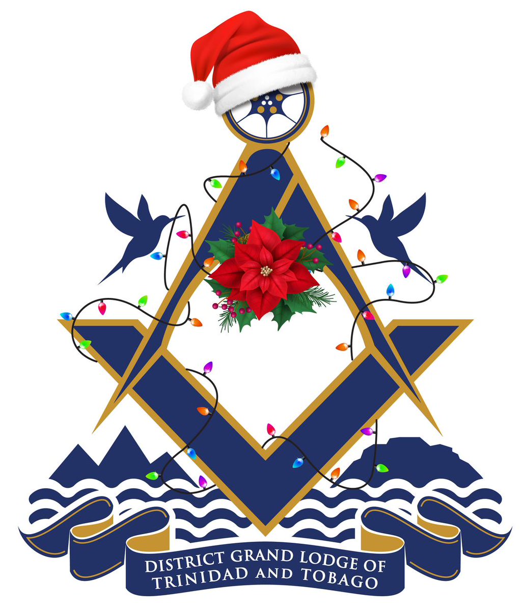 DGLofTT's tweet photo. The District Grand Lodge of Trinidad and Tobago wishes you a very Merry Christmas and a bright and prosperous New Year!! https://t.co/FVKkHwSrgj