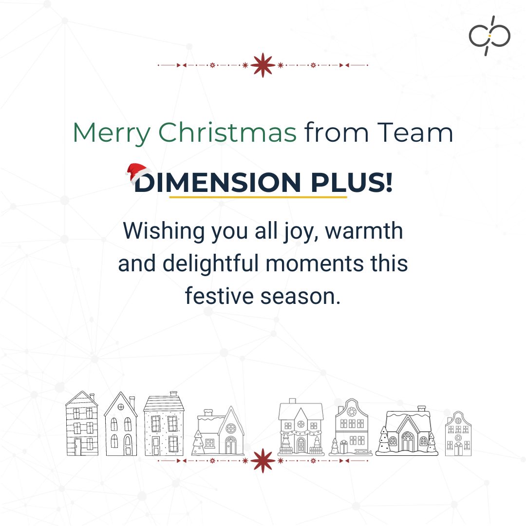 dimensionplus1's tweet image. May the spirit of the season fill every design with joy, and the magic of Christmas inspire innovative creations! 🎄✨ 

Wishing you a Merry Christmas from the DIMENSION PLUS family! 🌟 

#ChristmasGreetings #DIMENSIONPLUS #InnovationInDesign