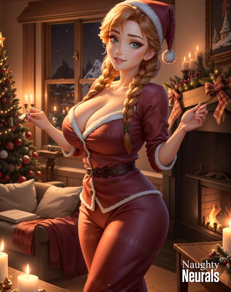 Naughty_Rewards's tweet photo. "Do you believe in love at frost sight? Because the moment I saw you, my heart melted like a snowflake. ❄️💖"

Jingle Beauties is ongoing! Who do you want to see all festive? 🎄⛄❄

24 images of Anna on 🅿️atreon! (4 freebies) 😸See bio😸

#Anna #AiGirl #AiArt  #AIイラスト https://t.co/1FSSATuI0t