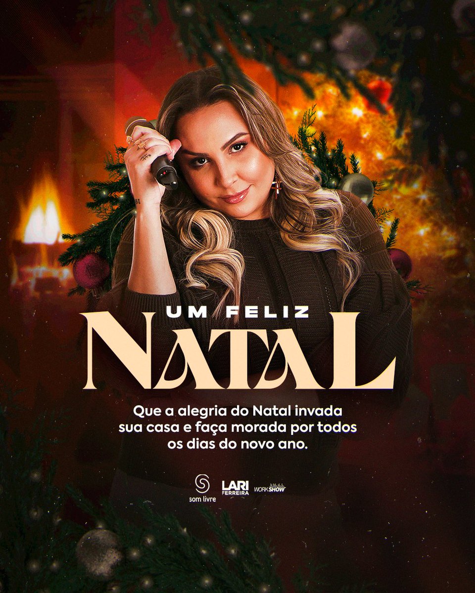 lariferreiratt's tweet photo. Que o seu Natal seja de muito amor e que a paz invada seu lar para que você e sua família celebre o nascimento de Jesus com muita união , esse é o maior presente que podemos ganhar. Feliz Natal! 🎄🎁 https://t.co/cxBSq4mJZV