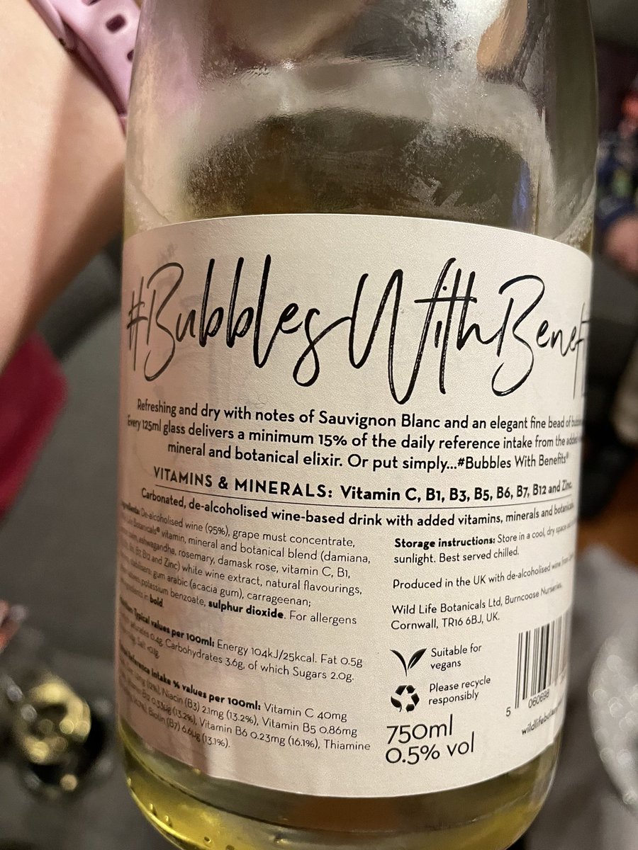 Found a 10/10 #bubbleswithbenefits #zeroalcohol