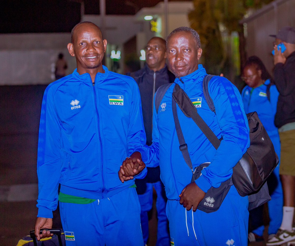 Rw_Volleyball's tweet photo. Wasps safely returned home from #ZoneV Olympics and All African Games qualifiers. 

Both men and women clinched spots in the next round of Olympic qualifiers and earned their tickets to the All African Games 2024 in Accra-Ghana.

#WelcomeHome
#RwandaVolleyball https://t.co/NwitYDEkFa