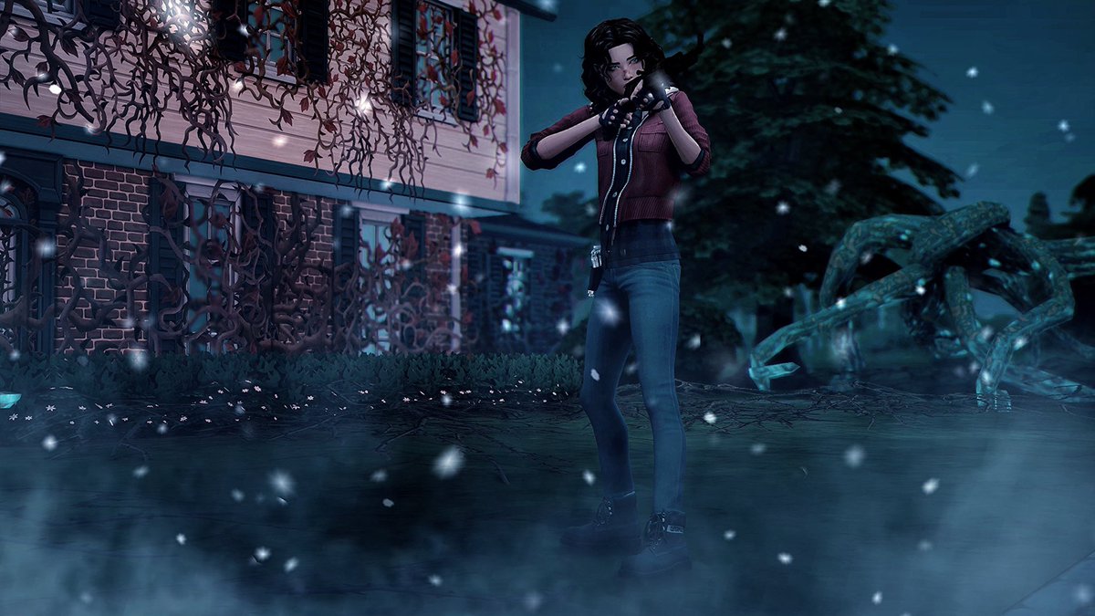 jmosims1's tweet photo. Nancy Wheeler. Fighter and protector. #TheSims4 #TheSims https://t.co/6H3MTSIUuv