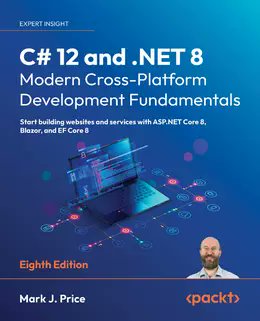 wowebookorg's tweet photo. C# 12 and .NET 8 - Modern Cross-Platform Development Fundamentals, 8th Edition: Start building websites and services with https://t.co/vZ9mtPz1eI Core 8, Blazor, and EF Core 8
https://t.co/fqs6JgMZRJ https://t.co/3EVQMoBPnG