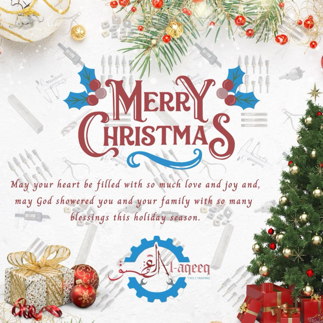 alaqeeq_tools's tweet photo. Al Aqeeq Tools Trading LLC wishes you Merry Christmas 🎄 https://t.co/3LdwtJp8hC