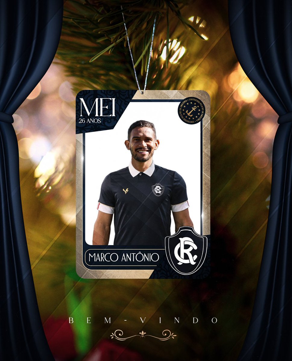 ClubeDoRemo's tweet photo. Natal é dia de presente. Nós temos 4. 

O Clube do Remo anuncia mais quatro contratações para a temporada 2024: o atacante Echaporã, o lateral-esquerdo Nathan, o meia Marco Antônio e o lateral-direito Thalys.

O meia Marco Antônio tem 26 anos, é paraense e já jogou em clubes como Desportiva Paraense, Bahia, Capital FC, Botafogo, Atlético-GO e Chapecoense.

Já o novo lateral-esquerdo do Leão, Nathan, de 25 anos, é de Belford Roxo - RJ, e tem passagens por times como Athletico-MG, Cruzeiro, Mamoré, Criciúma, Fortaleza, Pouse Alegre e Sport.

Echaporã, de 23 anos, é natural da cidade de Echaporã em SP. O novo jogador azulino tem passagens por clubes como Osvaldo Cruz, São Paulo, Figueirense, Atlético Mineiro, Ponte Preta e Juventude.

Pra finalizar as contratações de hoje, o lateral-direito Thalys, que tem 23 anos e é nascido em Belo Horizonte-MG e vem de times como Cruzeiro, América Mineiro, GE Brasil, ABC e São José-RS.

Sejam muito bem-vindos ao Rei da Amazônia!

#OReiDaAmazônia