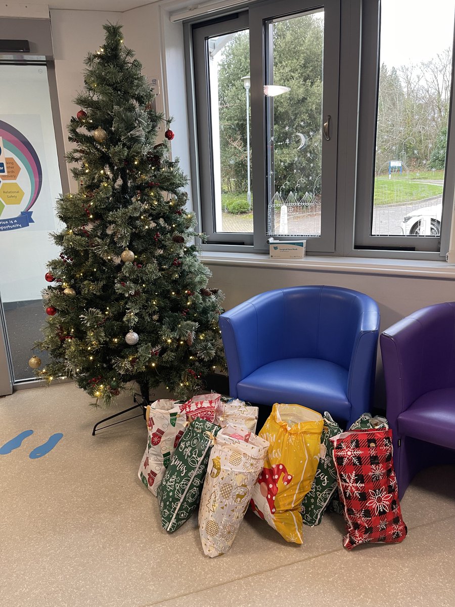 Today we finished delivering Christmas gifts to young people (13-25) who are on mental health wards on Christmas Day, for the charity <a href="/SashasProject1/">Sasha's Project</a>, which we hope brings them a bit of extra happiness.