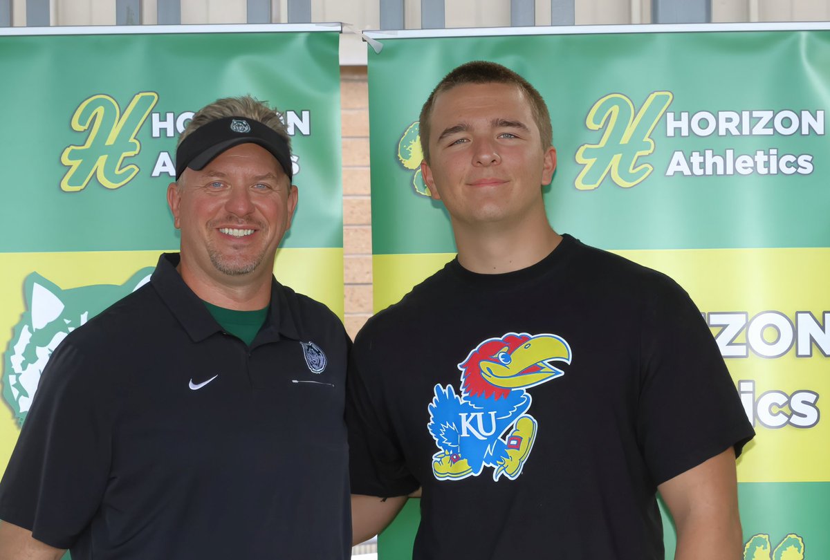 Carter Lavrusky off to the University of Kansas.