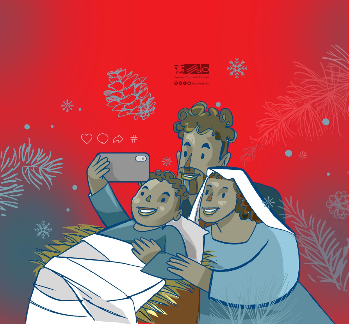 EdoSanabria's tweet photo. ¡Les deseo una Feliz Navidad, mucha salud y mucho compartir en esta noche buena! https://t.co/3cdzi7lwaG