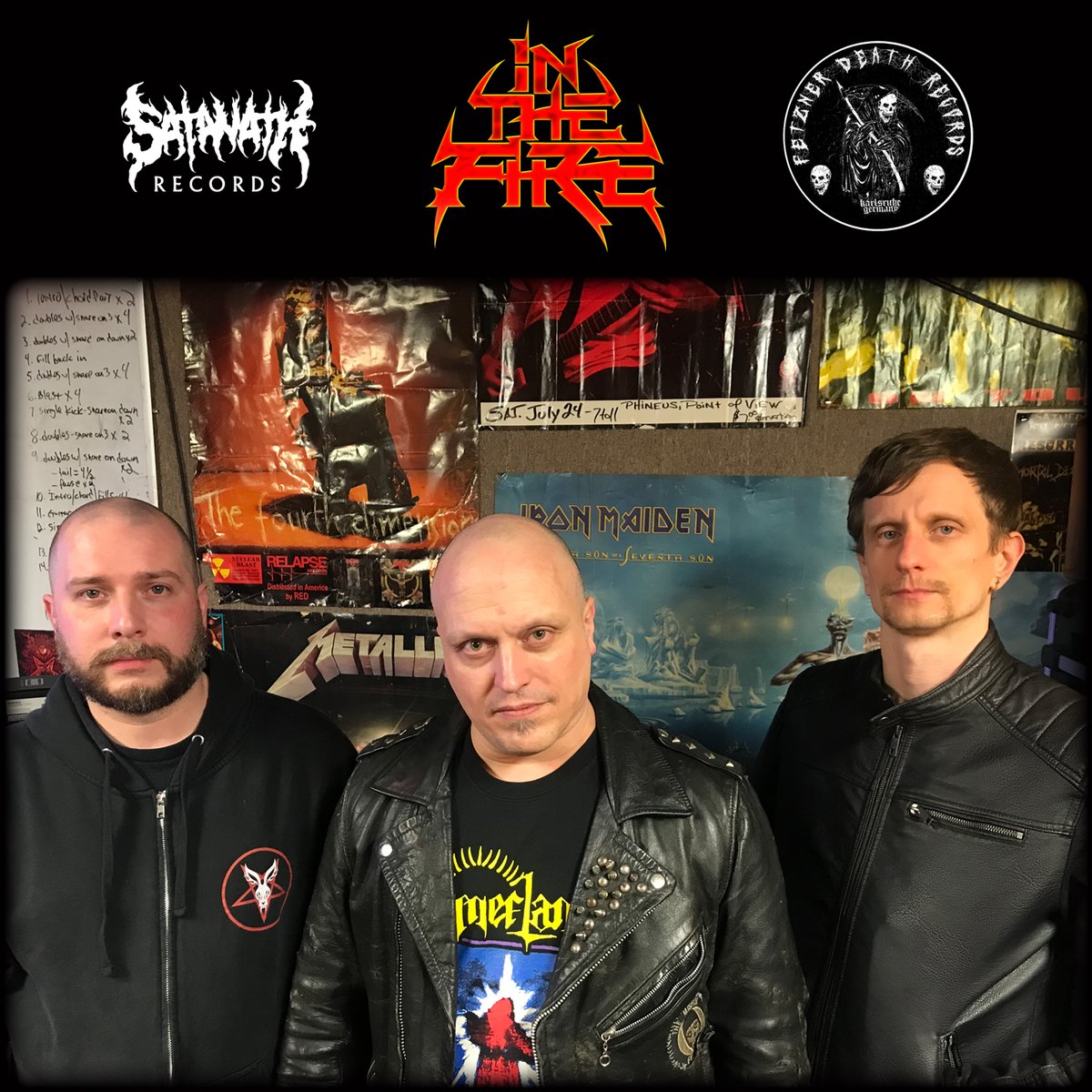 satanathrecords's tweet image. Signed a contract with US thrash/black/death metal band In The Fire @InTheFire4 to release a new album!

Georgian label Satanath Records and German label Fetzner Death Records @AlexFetzner signed a contract with IN THE FIRE.

satanath.com/news/item/in-t…