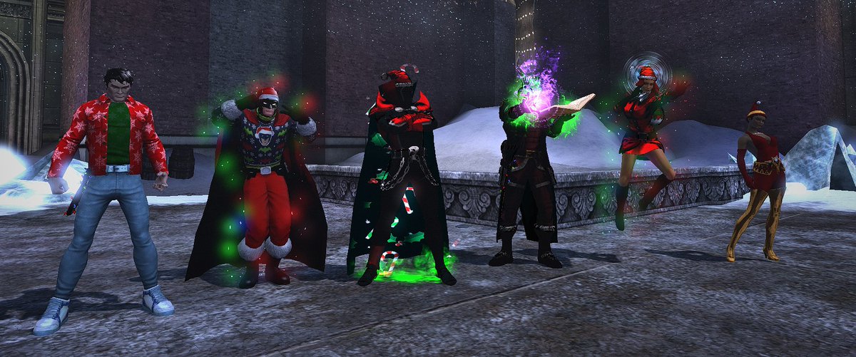 TheVariantDCUO's tweet photo. Merry Christmas and Happy Holidays from the Variant! 🧡 https://t.co/g9dQemNqSE