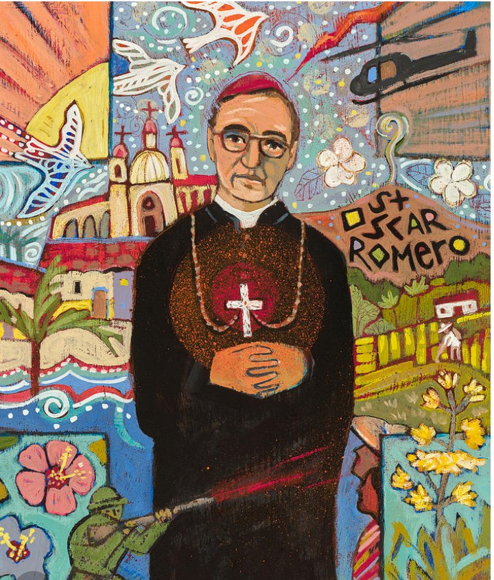 "Tonight we do not look for God among the opulence of the world, or among the idolatries of wealth or among those eager for power or among the intrigues of the powerful. God is not there."
-Óscar Romero