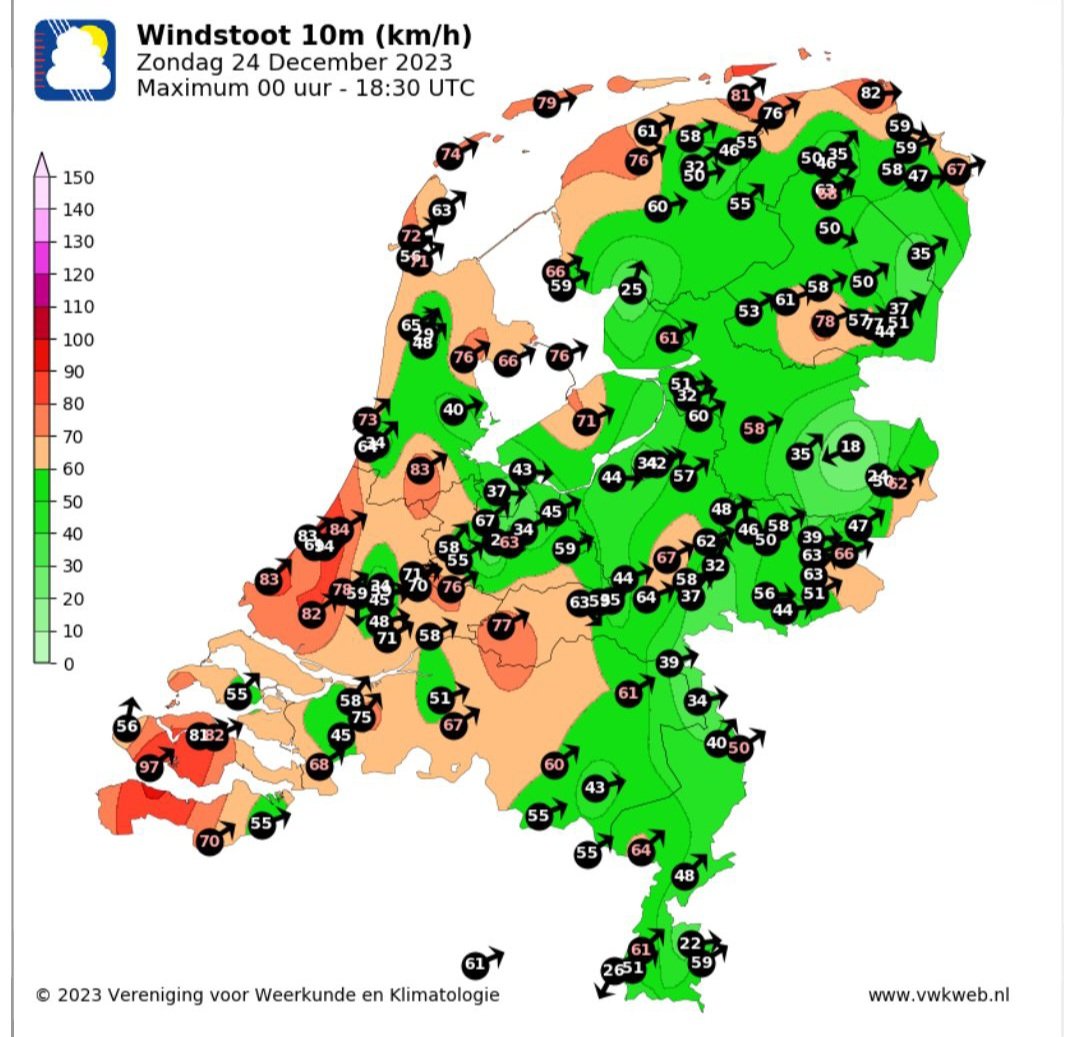MeteoRoodescho1's tweet image. #onstuimige #Kerstavond met #windstoten