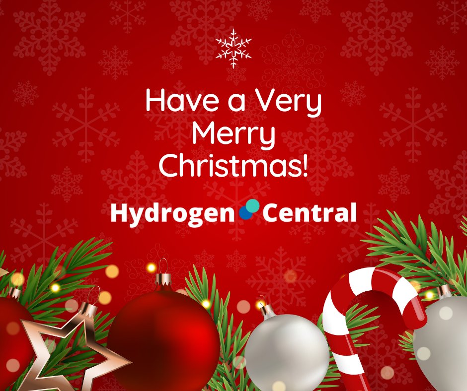 The Hydrogen Central team wishes all our readers and followers a very merry Christmas 🎄! Thanks for staying on top of the hydrogen economy with us!