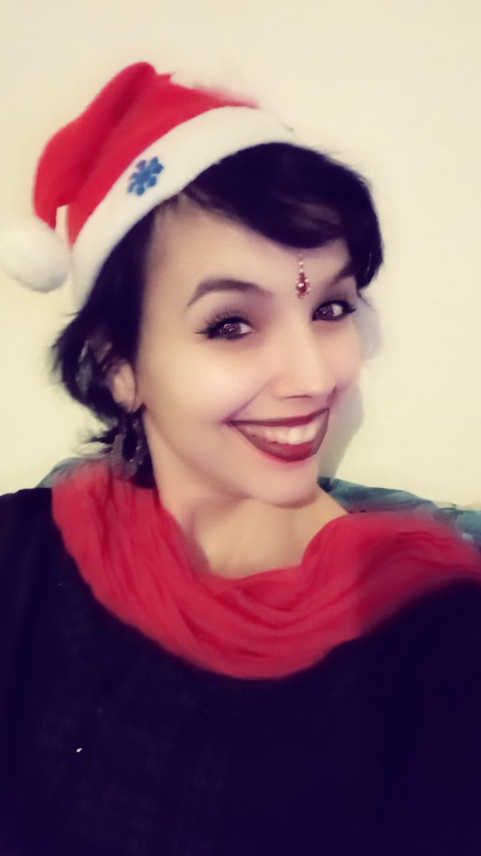 Is it the Christmas spirit are you just drunk ?

-Me:

Yes 

😅