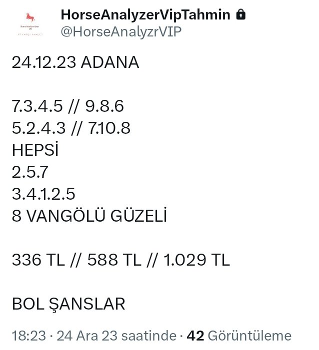 HorseAnalyzer's tweet photo. 27.30 TL VANGÖLÜ GÜZELİ 🥹🥺 https://t.co/x8aL7OvI7Q
