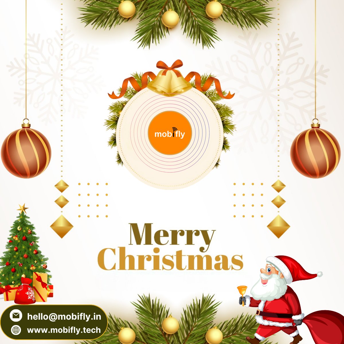 Mobifly2's tweet photo. 🎄✨ Wishing You a Joyous Christmas from Mobifly! 🌟As the holiday season is upon us, we want to take a moment to express our gratitude and warmest wishes to all our clients, partners, and colleagues. 🎁 https://t.co/nqtsKqhrIZ