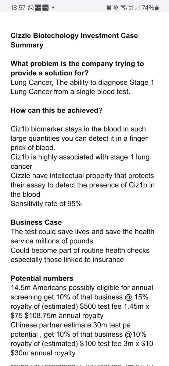 fifthwisemonkey's tweet photo. @conkers3 @PowerMetRes @CizzlePlc @ShareScope @HTVIOLA Yes all five stocks suggested are conviction holds which I intend to increase holding of in 2024
#CIZ investment case short summary .. https://t.co/yy4lDq4afI