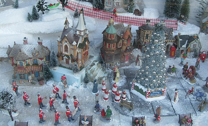 Yikes! This Decorative Christmas Village Is Protesting Affordable Housing: ow.ly/suIs50M8R8N