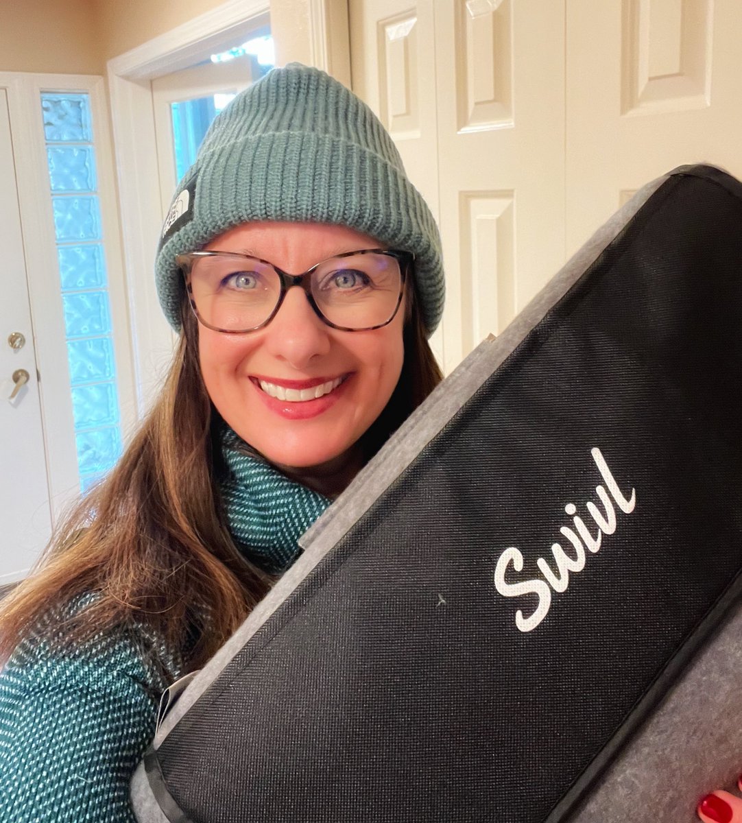 tishrich's tweet photo. Thank you so much @swivl for this amazing gift!!! Packing it right now for our holiday trip!! Love it!! Looking forward to future collaborations! #Swivl #CanvaEDU https://t.co/VfwjYlmNYp