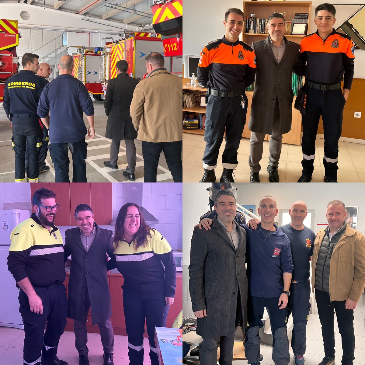 Gracias a los que están cuidando de nosotros para que podamos disfrutar de la #Navidad <a href="/Prote_Valdemoro/">Prote-Valdemoro</a> <a href="/policiavaldmoro/">Policía Local Valdemoro</a> <a href="/guardiacivil/">Guardia Civil</a> #BomberosCM un placer felicitaros. #Compromiso #Valores #Vocacion