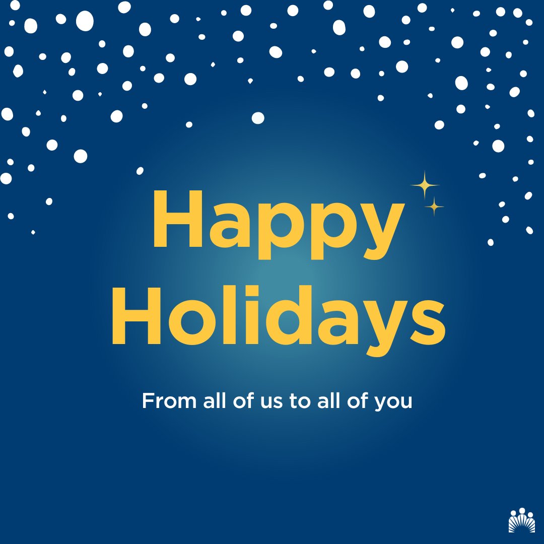 This holiday season we honor the many holidays and observances that our employees, members and communities are celebrating. We hope you have a happy and healthy holiday season, and take time to share your gratitude with those you love. ✨