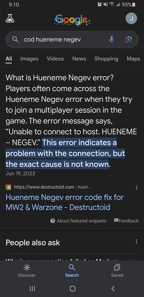 YourMomsTo3Jam's tweet photo. @CallofDuty This code keeps appearing on my cod, whats up? https://t.co/JNZJ4mMZMr
