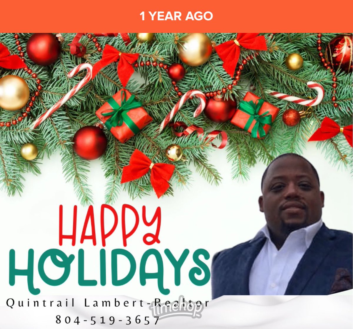 Happy Holidays from my family to you and your family!🎄🏡🔑 #dreamwithq #itdoesnthavetobeadreamwhenyoudreamwithq #happyholidays #rvarealestate #rvarealtor #blackrealtor #rva #varealtor #realtorsrock