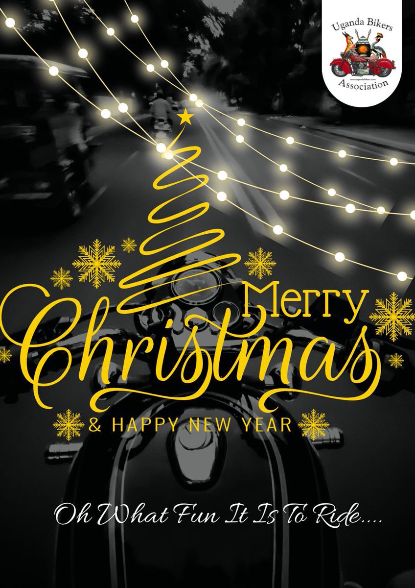 🎄Seasons Greetings from all of us at Uganda Bikers Association 🎄