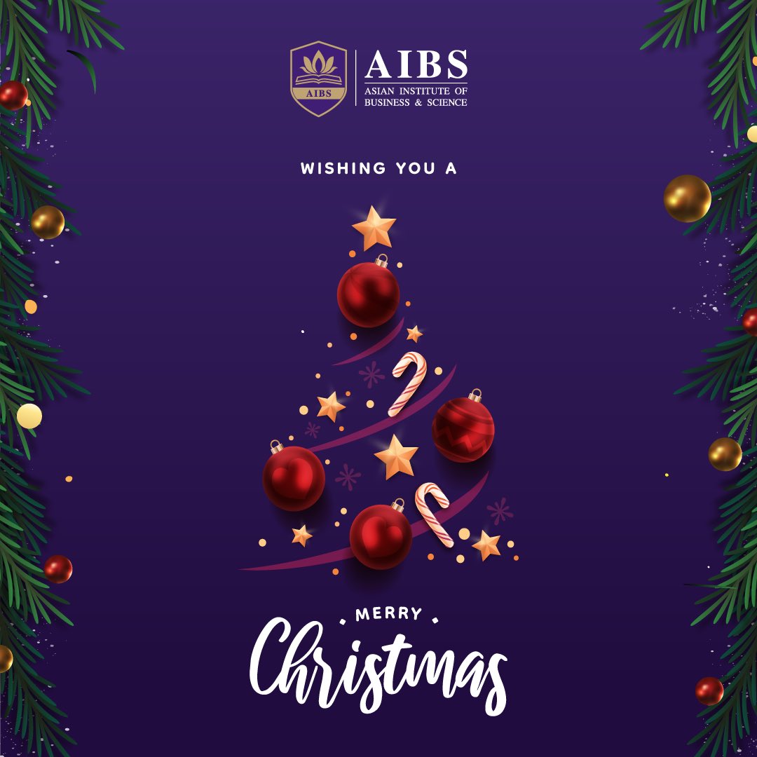AIBS_campus's tweet photo. “May this season find you among those you love, sharing in the twin glories of generosity and gratitude.” – Oprah Winfrey
.
Merry Christmas! May you be showered with unlimited blessings on this day. https://t.co/L6ORDpGRKi