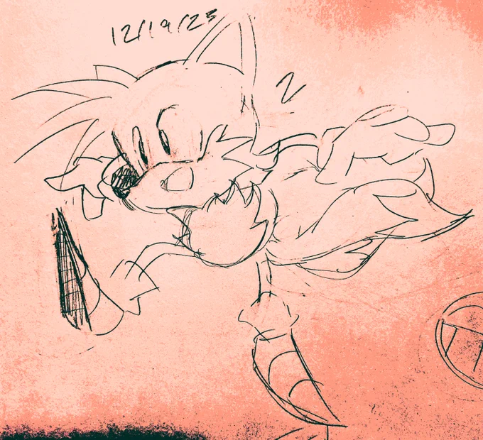 i learned how to draw tails last week 