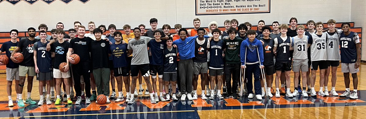 Naperville North Huskie Basketball tweet media