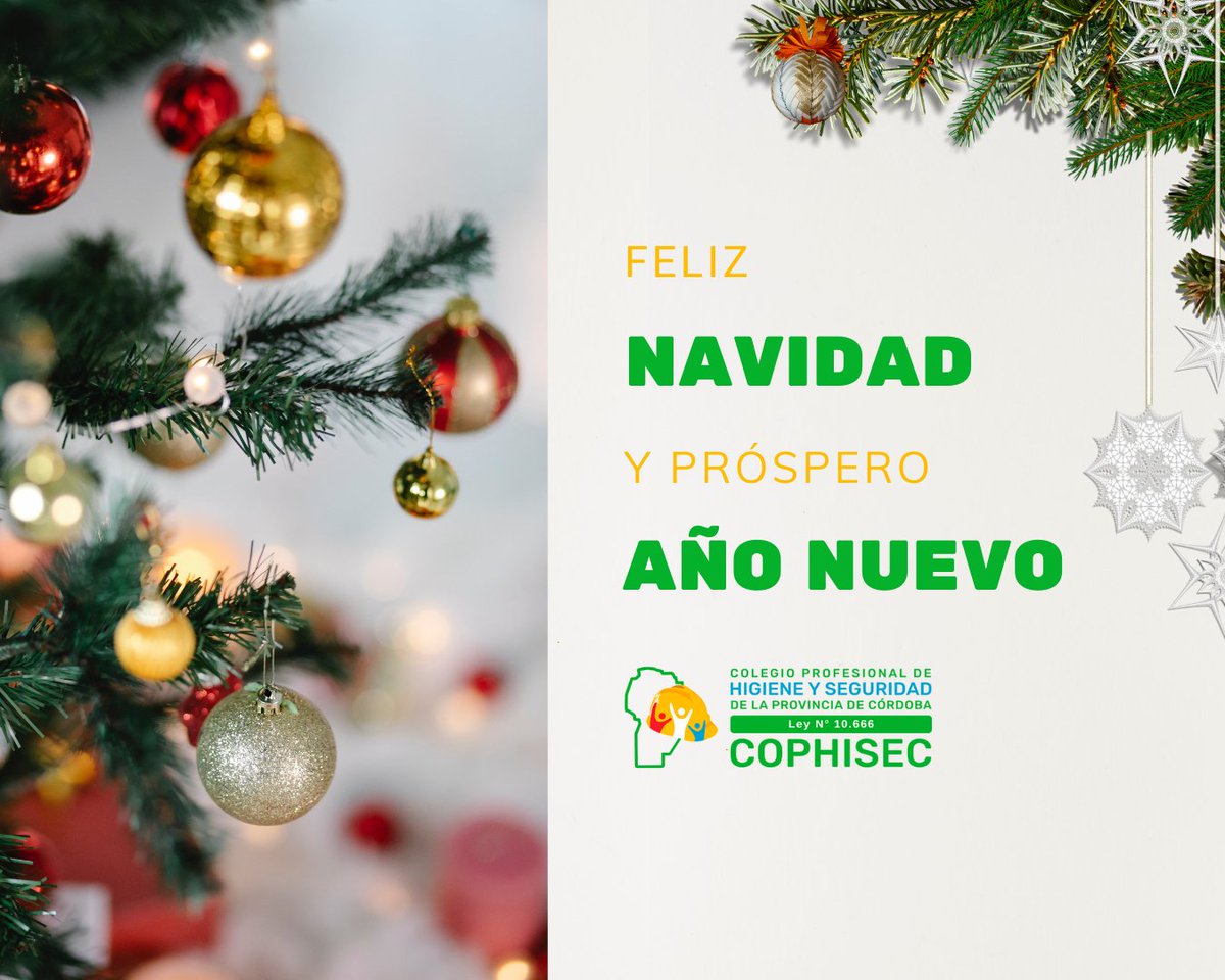 cophisec's tweet photo. Extendemos nuestros mejores deseos para que estas fiestas estén llenas de momentos inolvidables junto a sus seres queridos, y que el año 2024 traiga consigo nuevas oportunidades y éxitos. https://t.co/1lzJAj3xNE