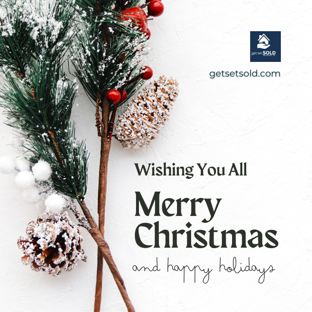 getsetsold's tweet photo. Wishing you all Merry Christmas &amp; Happy Holidays!
#getsetsold #christmas2023 #happyholidays2023 https://t.co/HlPV2uZLpC