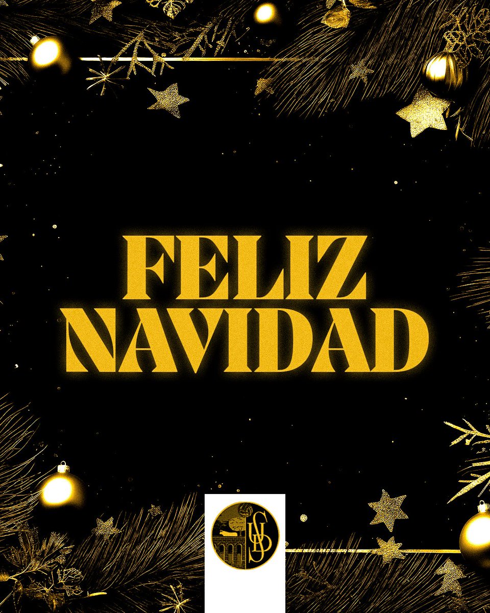 🎄 ¡Feliz y blanquinegra NAVIDAD, familia! 🤍🖤