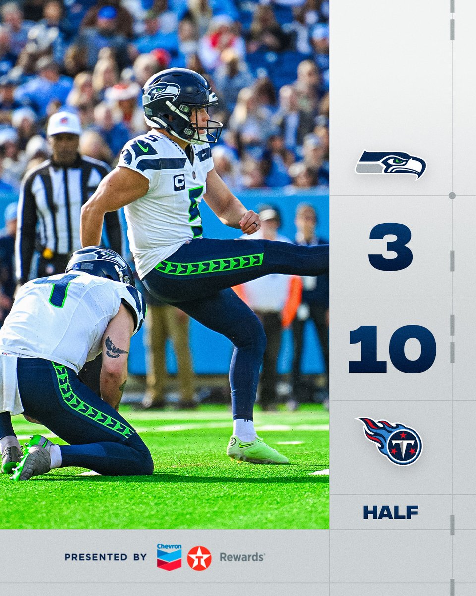 Seahawks's tweet photo. At half.

#GoHawks x @Chevron https://t.co/qFt9mQq3aj