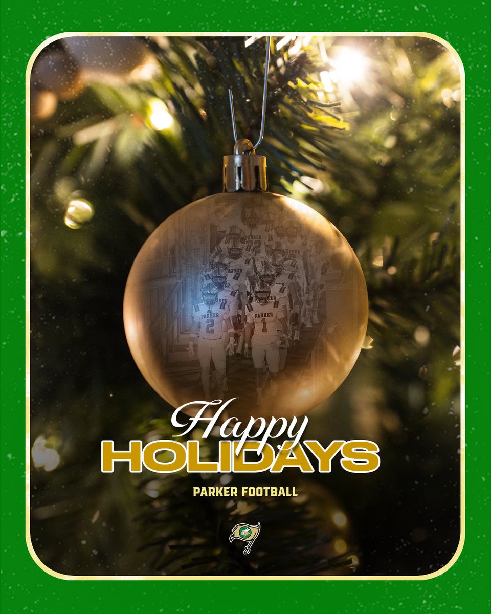 CoachKregerWTST's tweet photo. Happy Holidays to our Parker Football families, friends, and supporters! #wtst https://t.co/YSrEmqk8UN